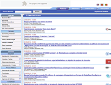 Tablet Screenshot of iberonews.com
